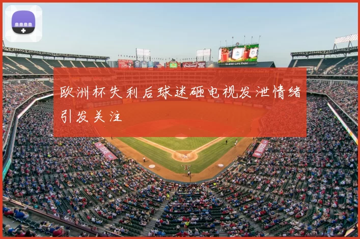 欧洲杯失利后球迷砸电视发泄情绪引发关注