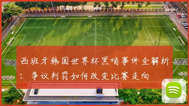 西班牙韩国世界杯黑哨事件全解析：争议判罚如何改变比赛走向